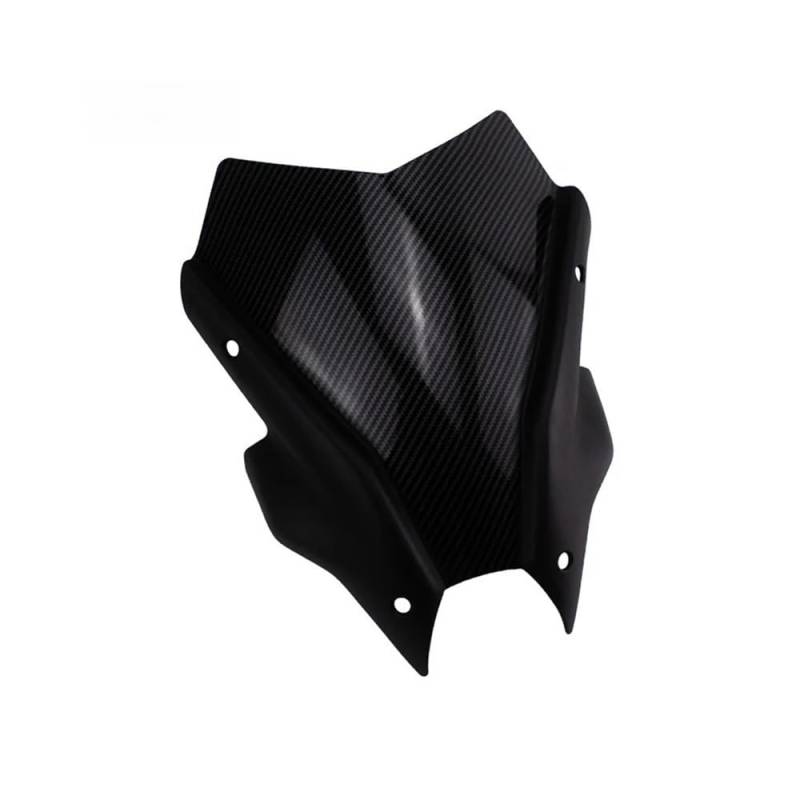 Motorrad Verkleidung Motorrad Sport Windschutzscheibe Visier Schwarz Windschutz Für YaVmaha MT-09 2021 2022 2023 MT09 21-22 FZ09 FZ-09 von LDWPMFD