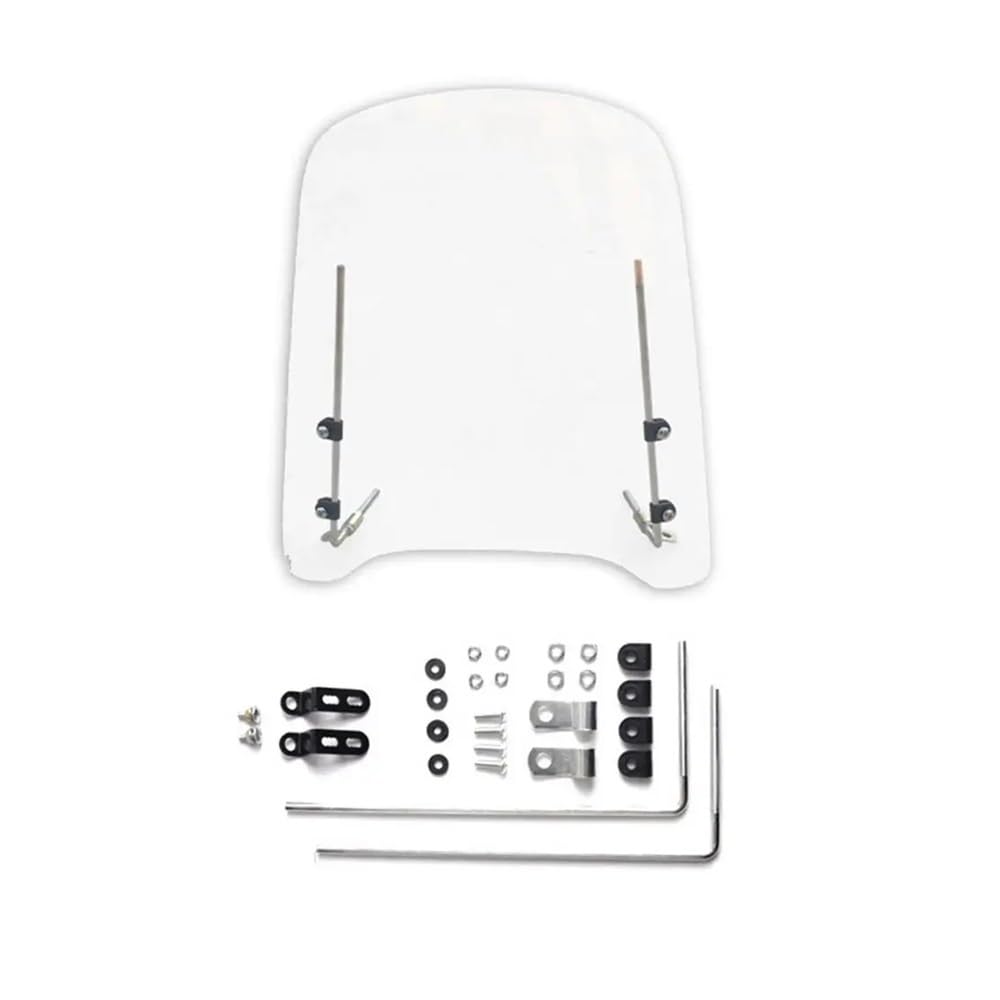 Motorrad Verkleidung Motorrad Universal Windschutzscheibe Für Transparent Batterie Auto Blinkende Dreirad Montage Motorräder Deflektor Motorrad Verkleidung Motorrad Universal Windschutzscheibe Für Transparent Batterie Auto Blinkende Dreirad Montage Motorräder Deflektor von LDWPMFD