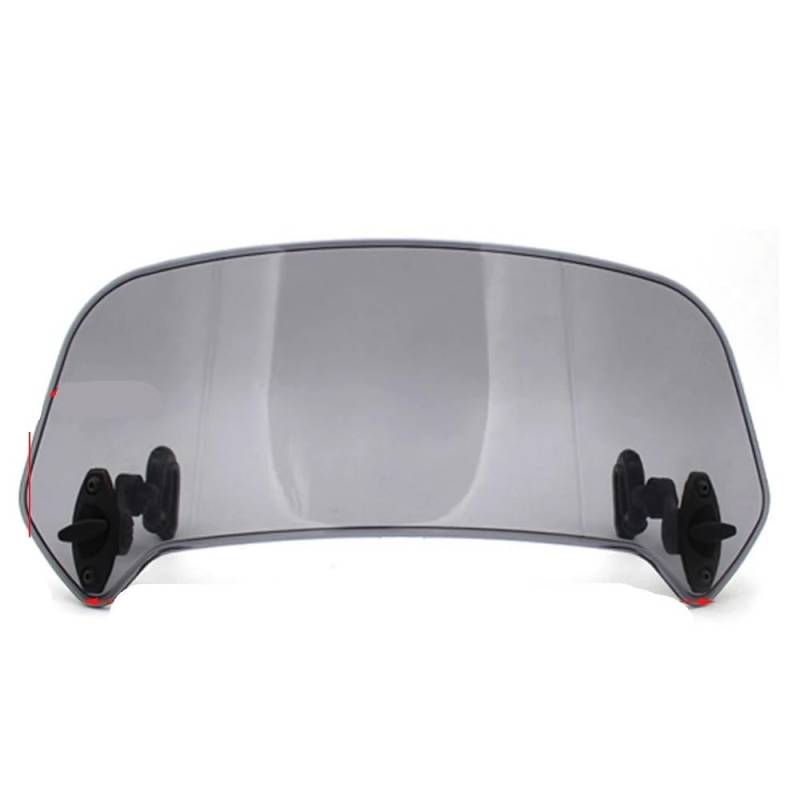 Motorrad Verkleidung Motorrad Universal Windschutzscheibe Verlängerung Einstellbare Spoiler Clamp-Auf Windschutzscheibe Windabweiser Für B&M&W von LDWPMFD