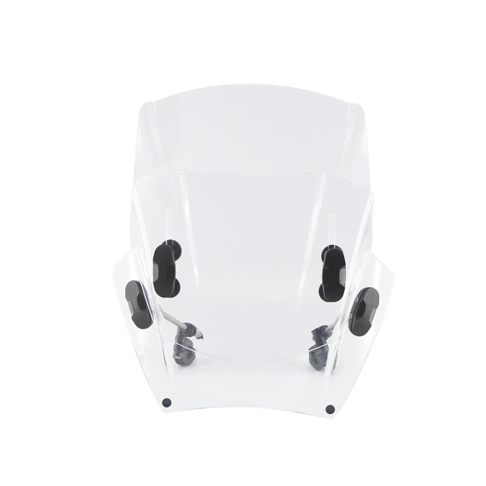 Motorrad Verkleidung Universal Motorrad Lenker Windschutzscheibe Windschutz Double Bubble Screen Für YaVmaha MT07 MT09 MT25 SR400 YZF-R6 FZ07 FZ09 MT03 Motorrad Verkleidung Universal Motorrad Lenker Windschutzscheibe Windschutz Double Bubble Screen Für YaVmaha MT07 MT09 MT25 SR400 YZF-R6 FZ07 FZ09 MT03 von LDWPMFD