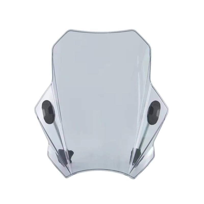 Motorrad Verkleidung Universal Motorrad Lenker Windschutzscheibe Windschutz Double Bubble Screen Für YaVmaha MT07 MT09 MT25 SR400 YZF-R6 FZ07 FZ09 MT03 von LDWPMFD