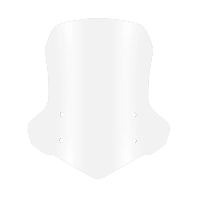 Motorrad Verkleidung Universal Motorrad Windschutzscheibe Front Windabweiser Windschutzscheibe Modifiziertes Zubehör Für Motorrad Roller Dirt Bike von LDWPMFD