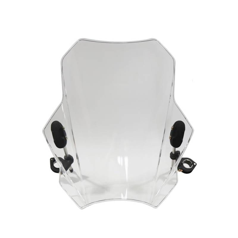 Motorrad Verkleidung Universal Motorrad Windschutzscheibe Windschutzscheibe Deckt Bildschirm Rauch Objektiv Motorräder Deflektor Für ZONTES G1-125 G1125 2021-2023 von LDWPMFD