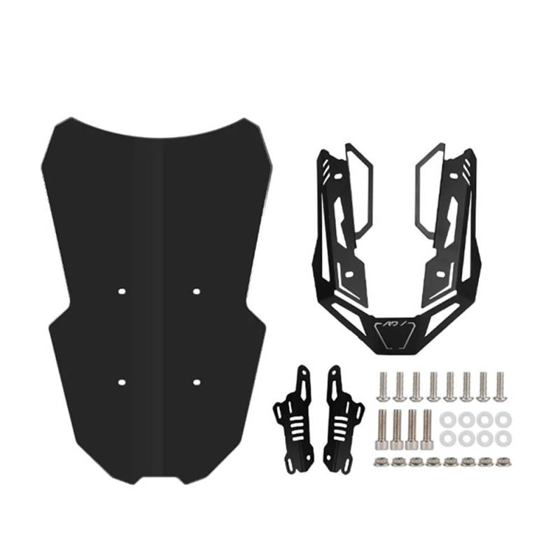 Motorrad Verkleidung Windschutzscheibe Für Ho&nd&a ADV 160 2022-2024 Mehrfarbige Frontscheibe Windschutzscheibe Motorrad Wind Schild Deflektor Adv160 von LDWPMFD