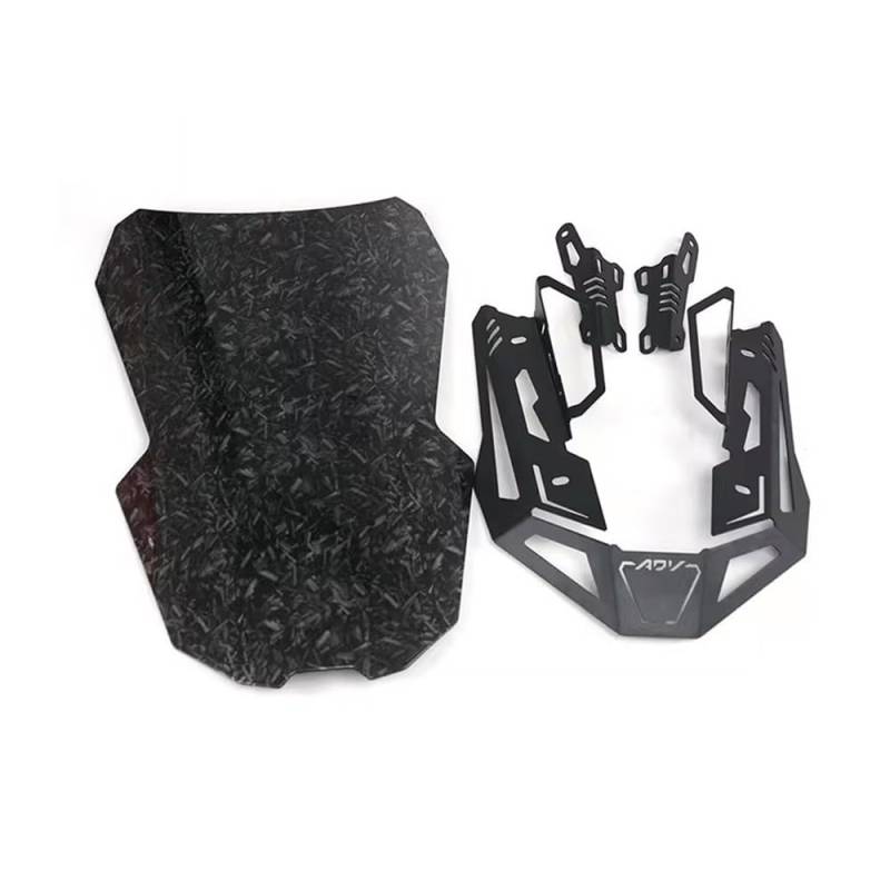Motorrad Verkleidung Windschutzscheibe Für Ho&nd&a ADV 160 2022-2024 Mehrfarbige Frontscheibe Windschutzscheibe Motorrad Wind Schild Deflektor Adv160 von LDWPMFD