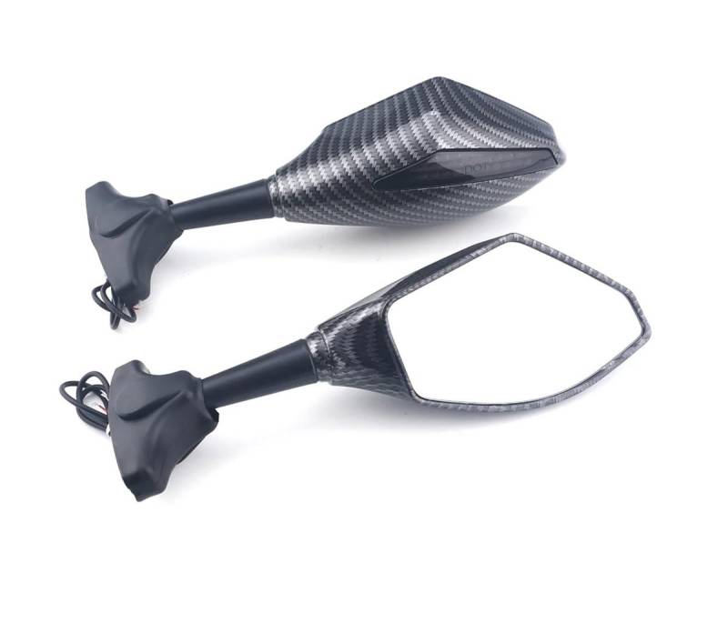 Seite Rückspiegel Rückspiegel Mit Blinkern Für Ya&maha YZF R15 R25 R3 R1 R6 YZF600 YZF1000 von LDWPMFD