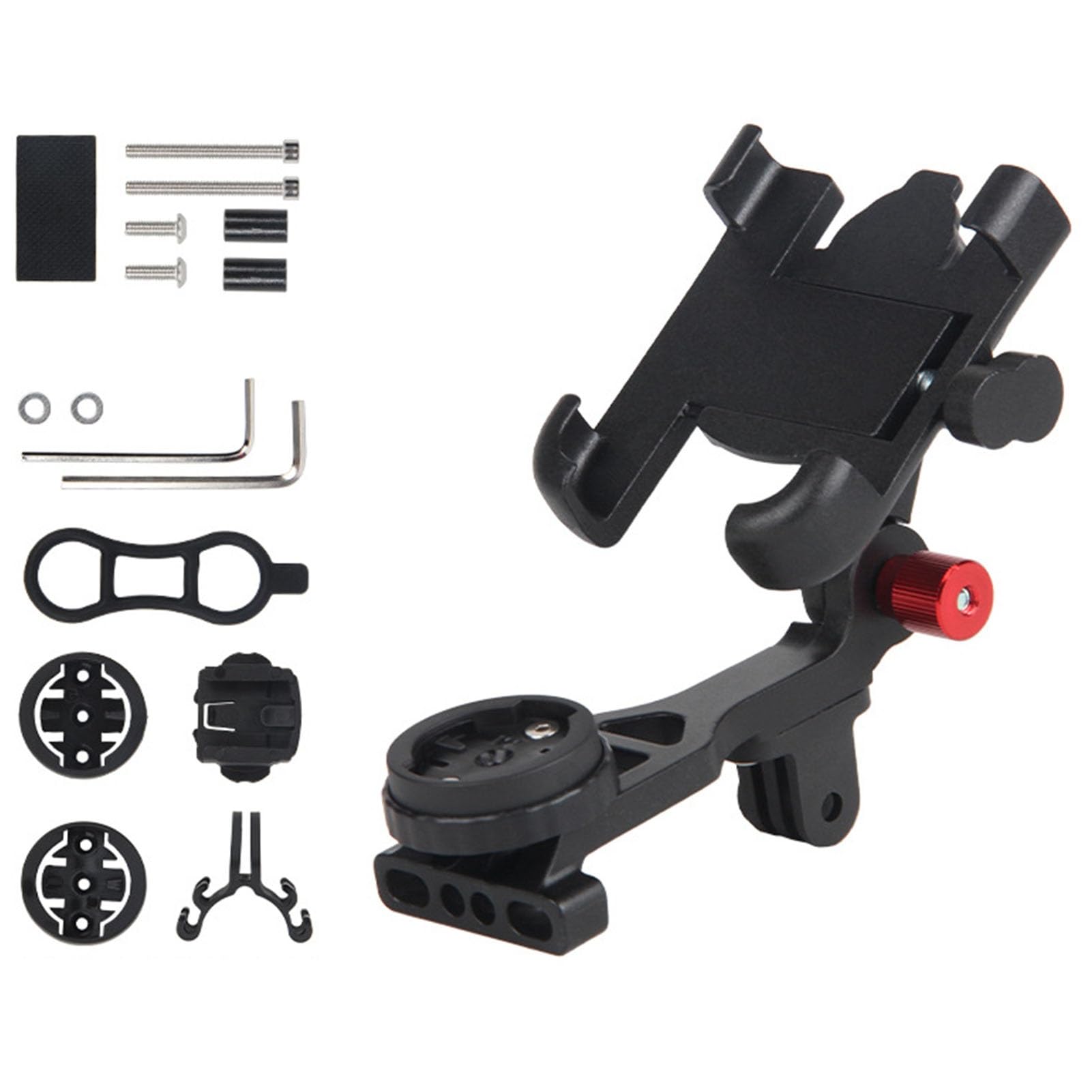 Handyhalterung für Fahrrad, Motorrad und Roller, Lenker Handyhalter mit 360 Grad Drehung, Anti-Vibrations-Klemme, geeignet für Handys von 4,7 bis 7,2 Zoll(Style 3) von LDZDGD