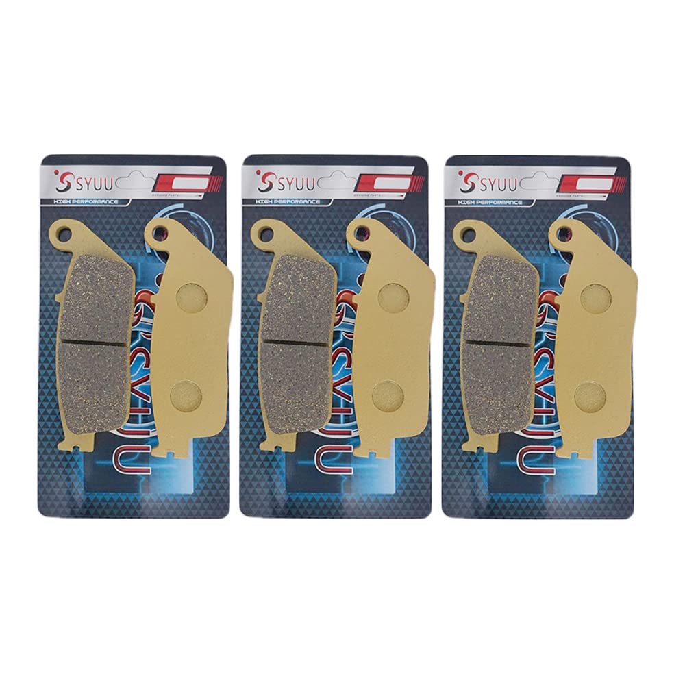 LE LEFOSSI Motorrad Bremsbeläge vorne hinten Für Kompatibel mit Compatible avec HONDA VFR 750 F 1988-1997 ST1100 ST 1100 A Pan Europea 1100 1990-2002 CBR 1000 1989-1992 GL 1500 1997-2003 FA142F FA196R LE LEFOSSI Motorrad Bremsbeläge vorne hinten Für Kompatibel mit Compatible avec HONDA VFR 750 F 1988-1997 ST1100 ST 1100 A Pan Europea 1100 1990-2002 CBR 1000 1989-1992 GL 1500 1997-2003 FA142F FA196R von LE LEFOSSI