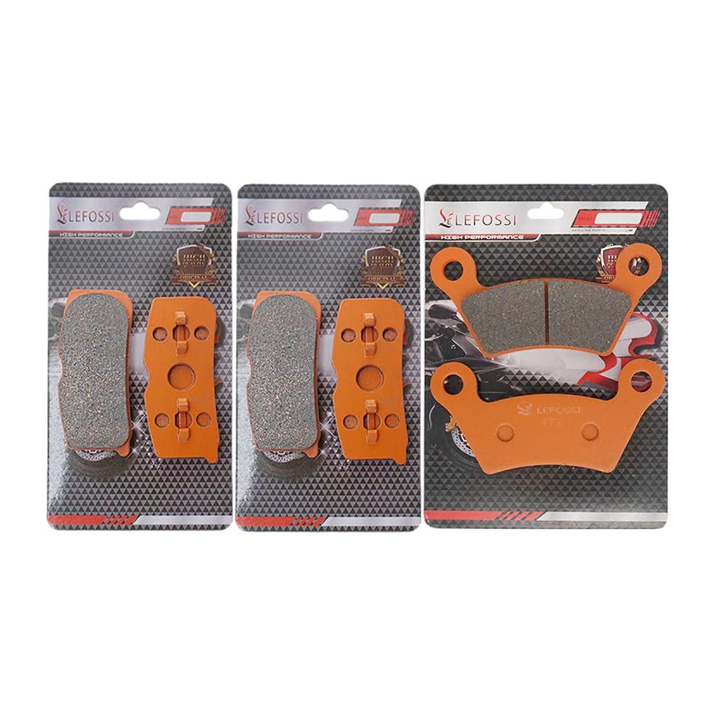 LE LEFOSSI Motorrad Kohlefaser Bremsbeläge vorne hinten Für Kompatibel mit Can Am Spyder RS SE5/SM5/Phantom Black 08-09 FA474F FA473R LE LEFOSSI Motorrad Kohlefaser Bremsbeläge vorne hinten Für Kompatibel mit Can Am Spyder RS SE5/SM5/Phantom Black 08-09 FA474F FA473R von LE LEFOSSI
