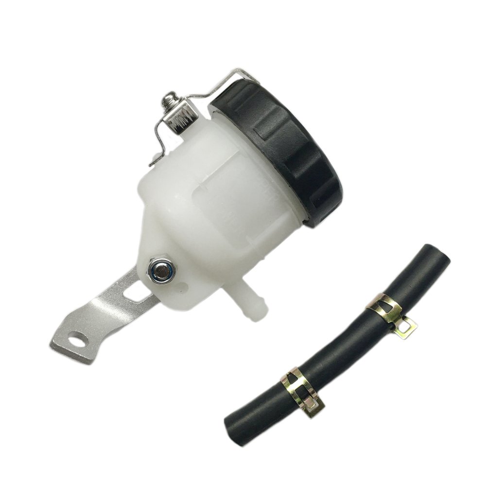 LE LEFOSSI Motorrad Vordere Hauptbremszylinder Bremspumpe Tank Öl Tasse Flüssigkeit Flasche mit Halterung Für Kompatibel mit Suzuki GSX-R 600 GSX-R 750 GSX-R 1000 2006-2023 von LE LEFOSSI