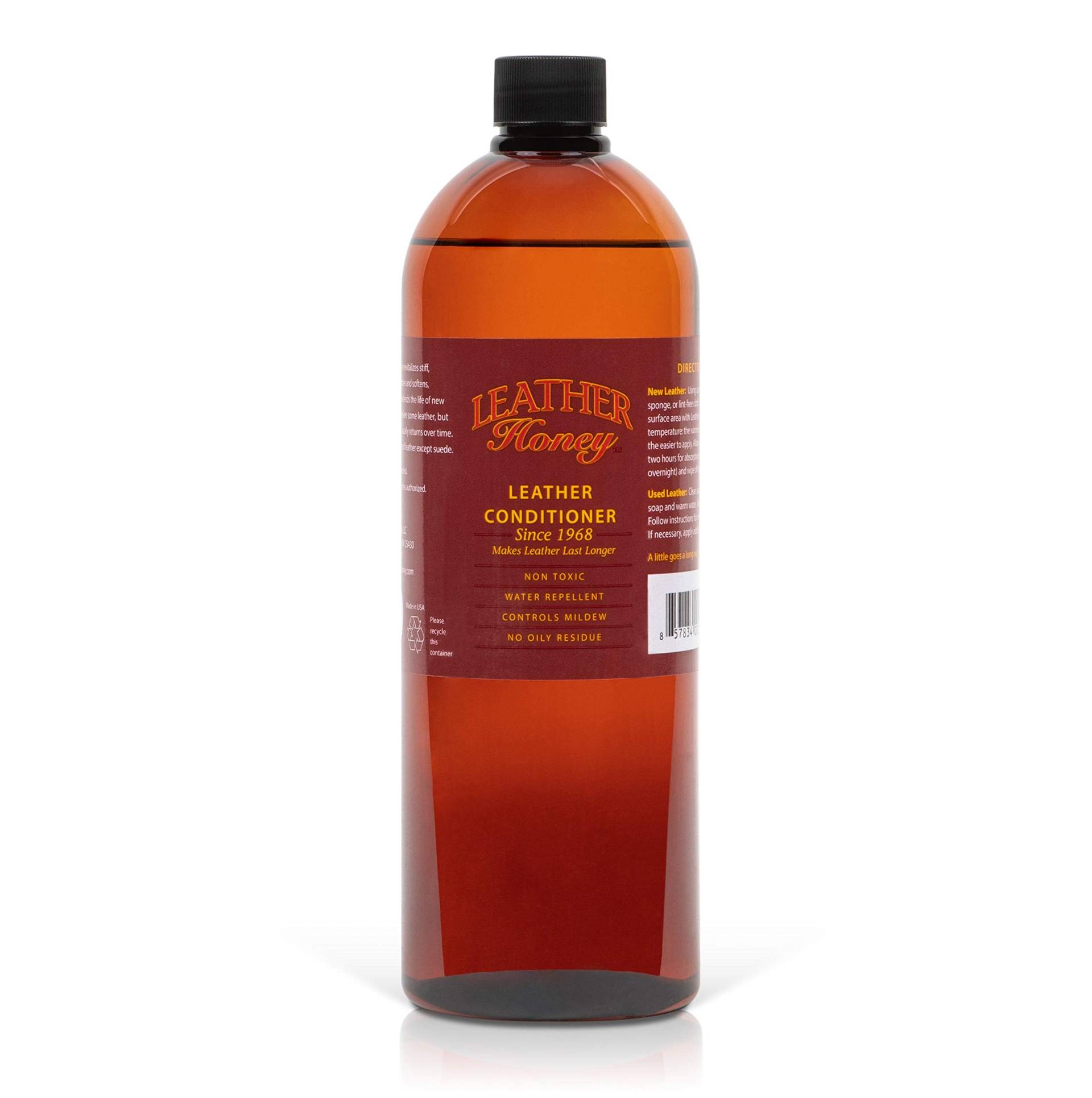 Leather Honey Lederpflegemittel - Premium Lederpflege seit 1968 für die Anwendung auf Lederbekleidung, Lederwaren Möbel, Autoinnenausstattung, Schuhe, Taschen, Accessoires Leather Honey Lederpflegemittel - Premium Lederpflege seit 1968 für die Anwendung auf Lederbekleidung, Lederwaren Möbel, Autoinnenausstattung, Schuhe, Taschen, Accessoires von LEATHER Honey
