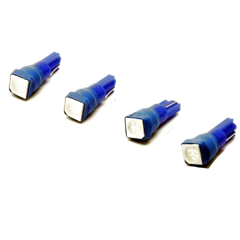 LED-Mafia Trittbrettstufenbeleuchtung Halogen Trittbrettbeleuchtung (4 x blau) von LED-Mafia