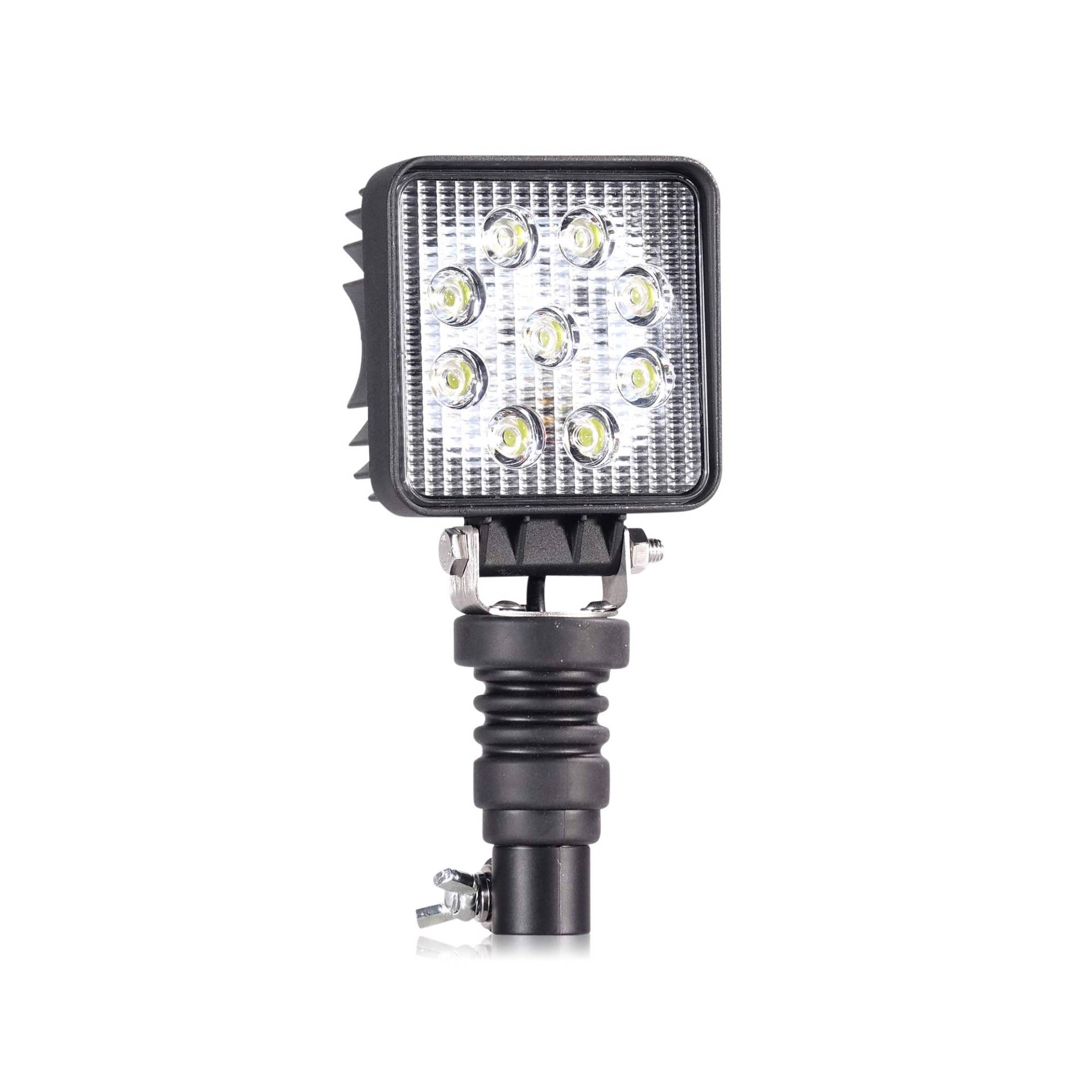 LED-MARTIN® 27W Arbeitsscheinwerfer für DIN Rundumleuchten-Halter von LED-MARTIN
