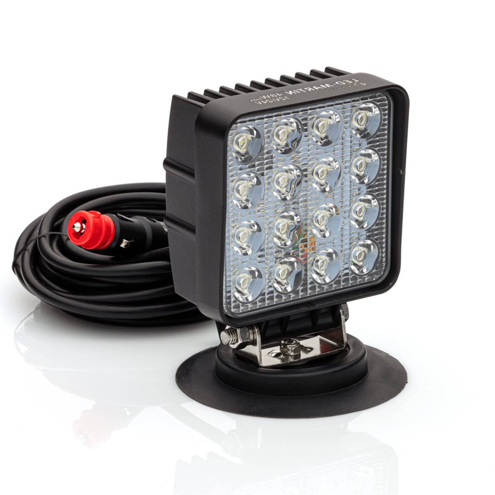 LED-MARTIN® 48W Arbeitsscheinwerfer mit Magnetfuß - 12V/24V von LED-MARTIN