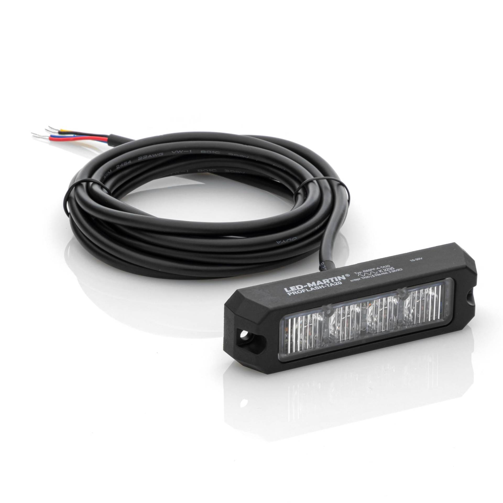 PROFLASH-TA20 - zulässig für alle Fahrzeuge von LED-MARTIN