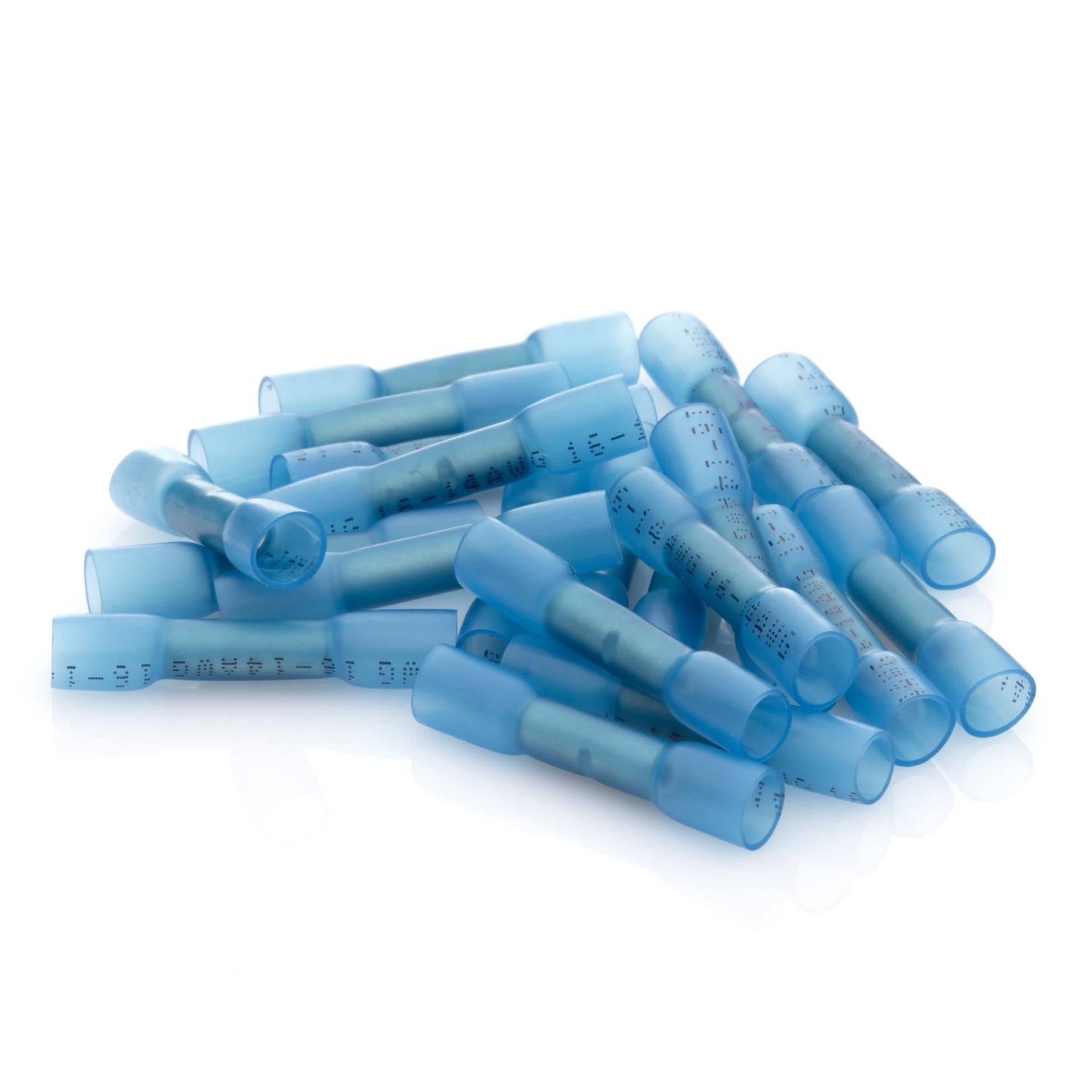 LED-MARTIN 20 Stück Stoßverbinder, wasserdicht, schrupfend - 1,5-2,5 mm² - Blau LED-MARTIN 20 Stück Stoßverbinder, wasserdicht, schrupfend - 1,5-2,5 mm² - Blau von LED-MARTIN