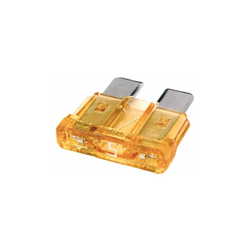 LED-MARTIN 5A Flachstecksicherung - beige - DIN 72581-3c - 5er Set von LED-MARTIN