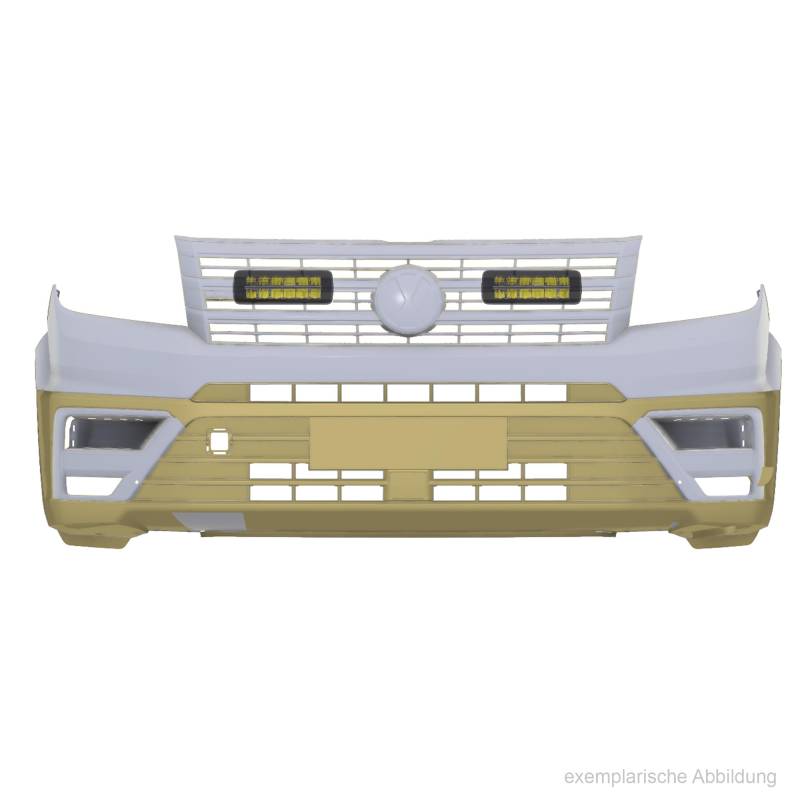 LED-MARTIN Kühlergrill-Einbausatz für 204mm Scheinwerfer | VW T6 Multivan 2015-2019 von LED-MARTIN