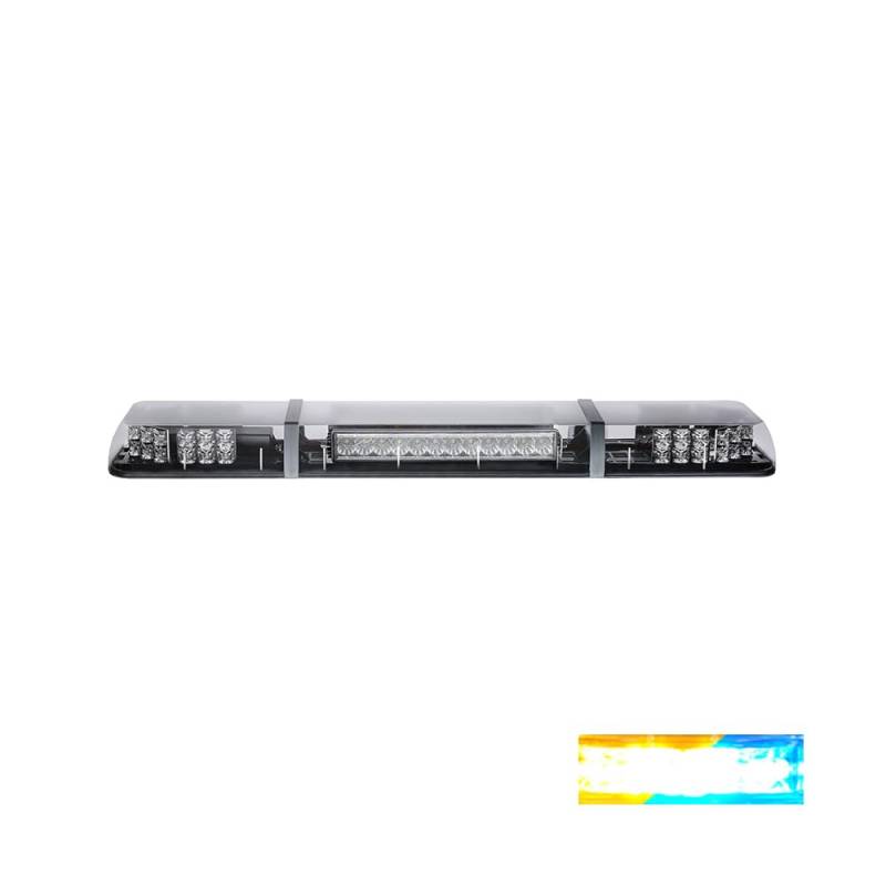 LED-MARTIN MAGMA FUSION DUAL Lichtbalken 110cm - blau/gelb - zweifarbig - einseitiger Scheinwerfer von LED-MARTIN