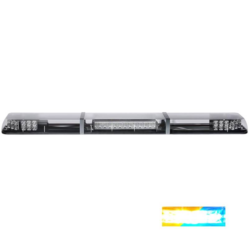 LED-MARTIN MAGMA FUSION DUAL Lichtbalken 140cm - blau/gelb - zweifarbig - einseitiger Scheinwerfer von LED-MARTIN