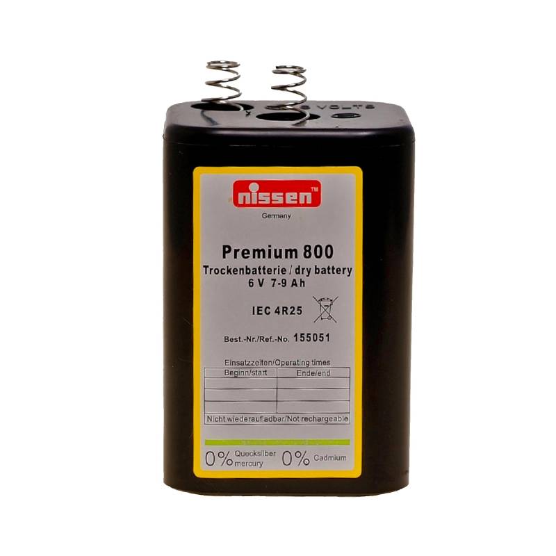 LED-MARTIN NISSEN Batterie Premium800-6V von LED-MARTIN