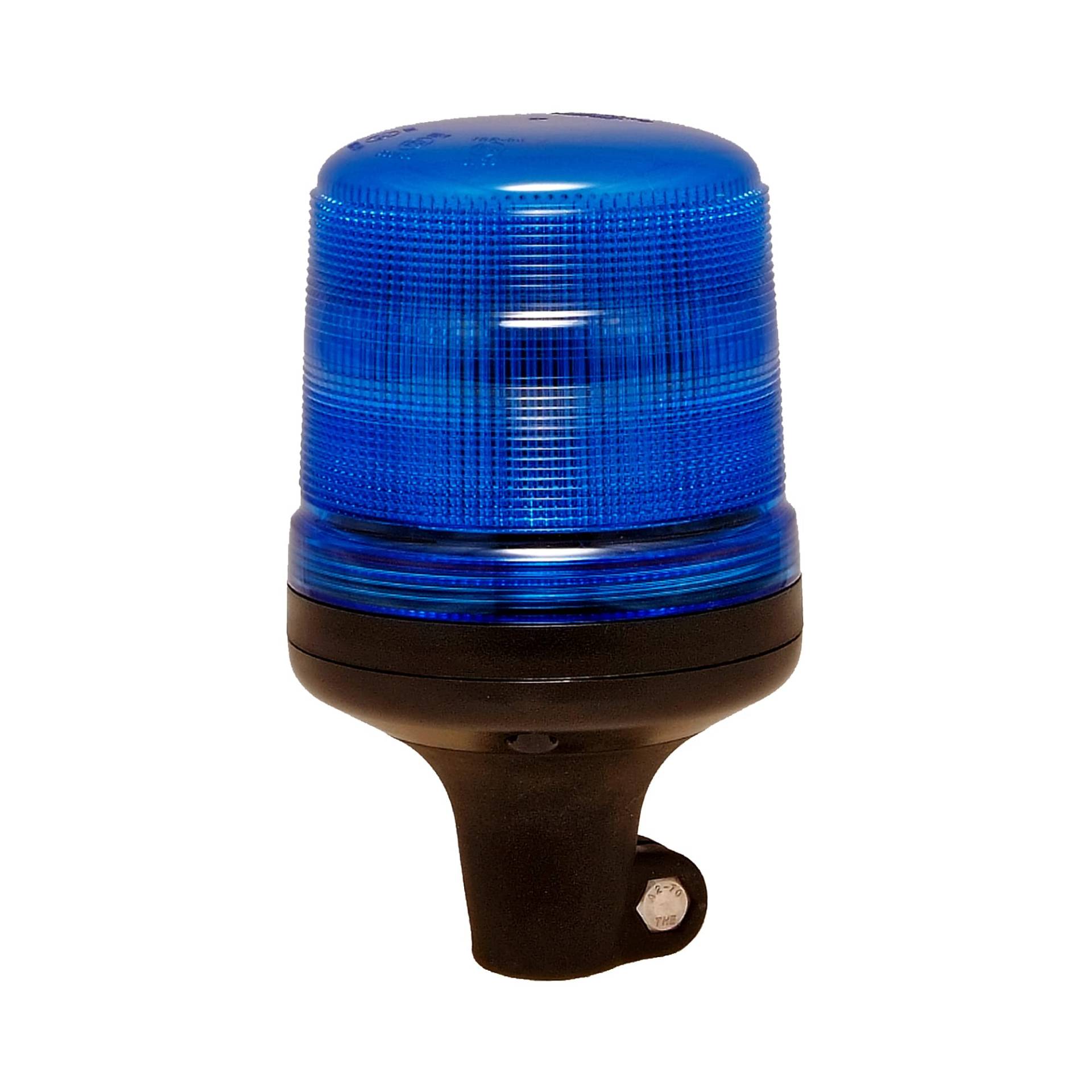 LED-MARTIN Rundumleuchte SESTO - 11 Blitzmuster - blau - DIN-Aufnahme von LED-MARTIN