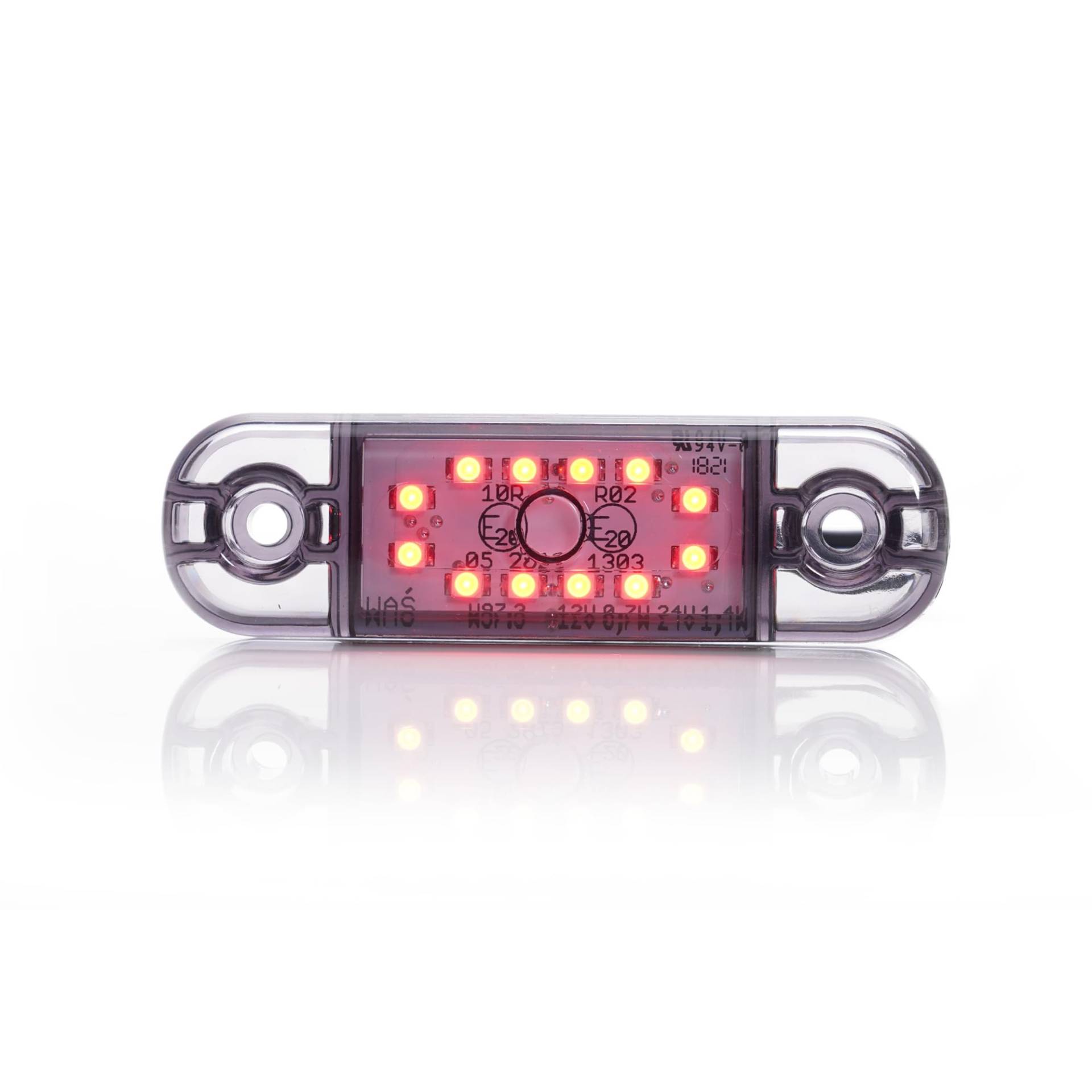LED-MARTIN Umrissleuchte - UR10 DARK rot - 12V/24V LED-MARTIN Umrissleuchte - UR10 DARK rot - 12V/24V von LED-MARTIN