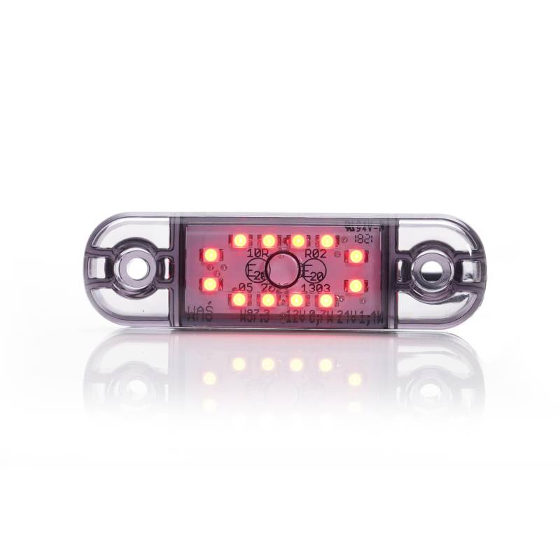 LED-MARTIN Umrissleuchte - UR10 DARK rot - 12V/24V von LED-MARTIN