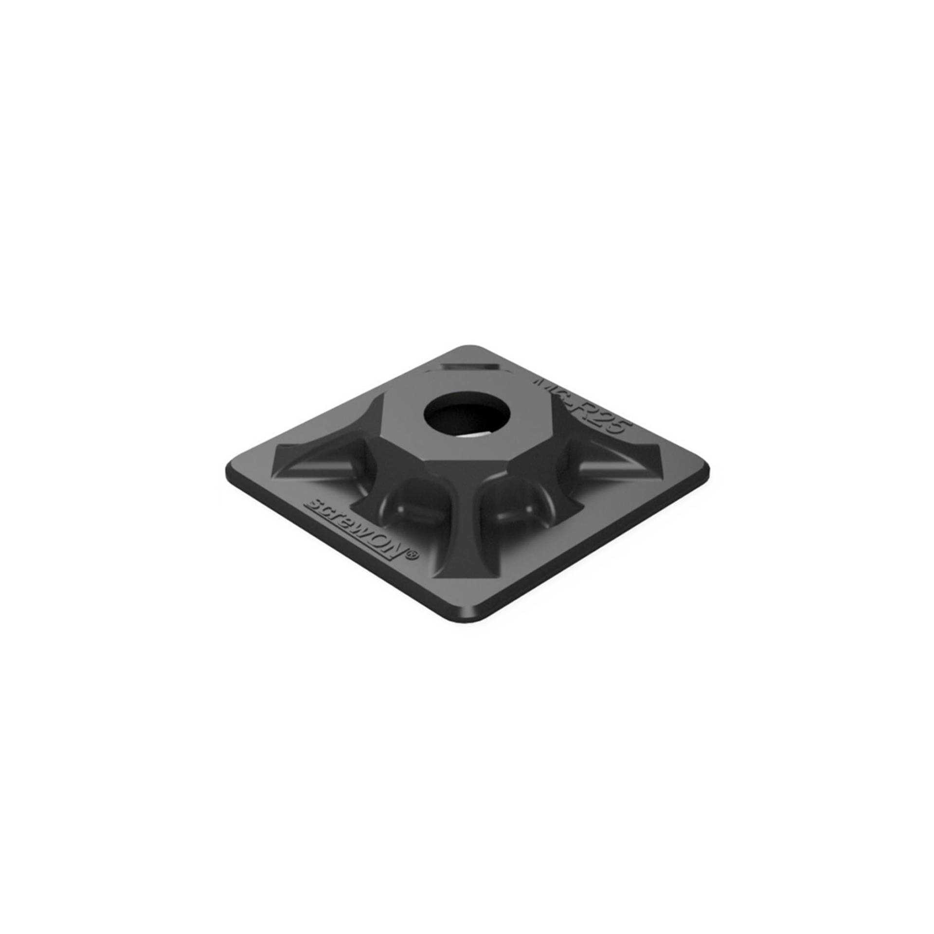 LED-MARTIN screwON® Klebehalter M6-R25 von LED-MARTIN