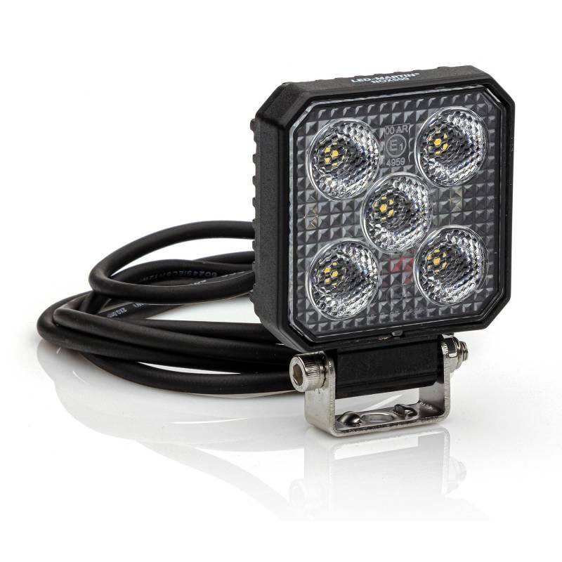 LED-MARTIN NOX500 Rückfahr- und Arbeitsscheinwerfer - Kunststoffgehäuse - 12V/24V von LED-MARTIN