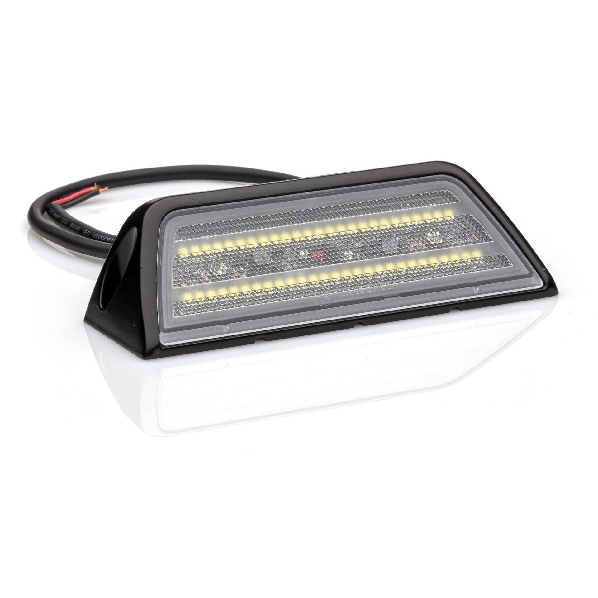 Umfeldbeleuchtung HSL2000-45° - 12V/24V - schwarz von LED-MARTIN