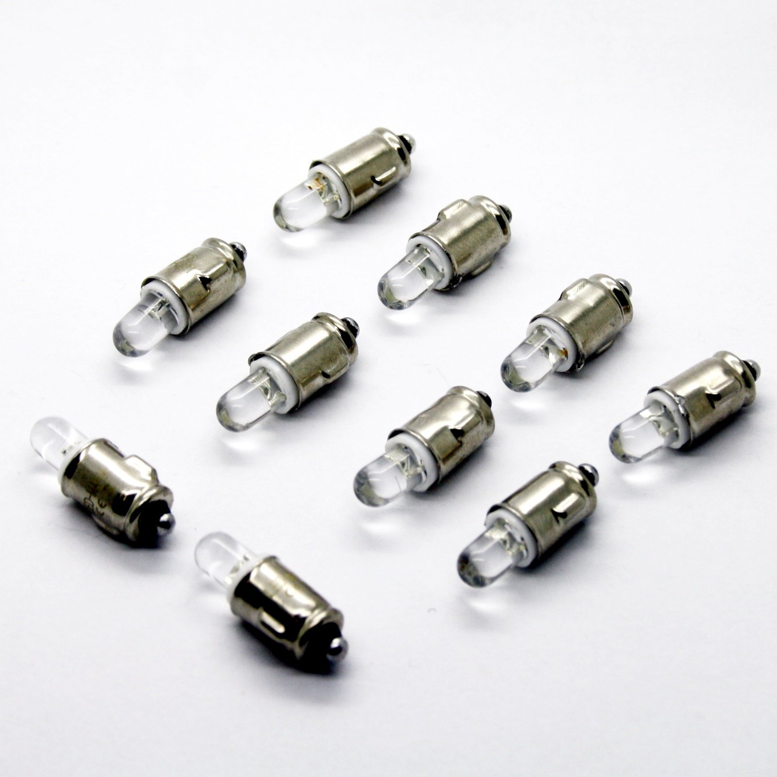 LED-Mafia 1x 2X 10x BA7S - 6V - weiß - Halogen Instrumenten BeleuchtungTachobeleuchtung (10) von LED-Mafia