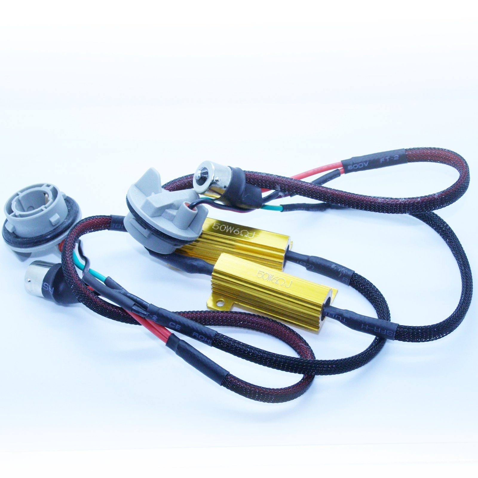 2x Bau15s 50 Watt 6 Ohm 7506 1073 1095 1141 Lastwiderstände - LED Widerstand Widerstände keine Fehlermeldung 2x Bau15s 50 Watt 6 Ohm 7506 1073 1095 1141 Lastwiderstände - LED Widerstand Widerstände keine Fehlermeldung von LED-Mafia