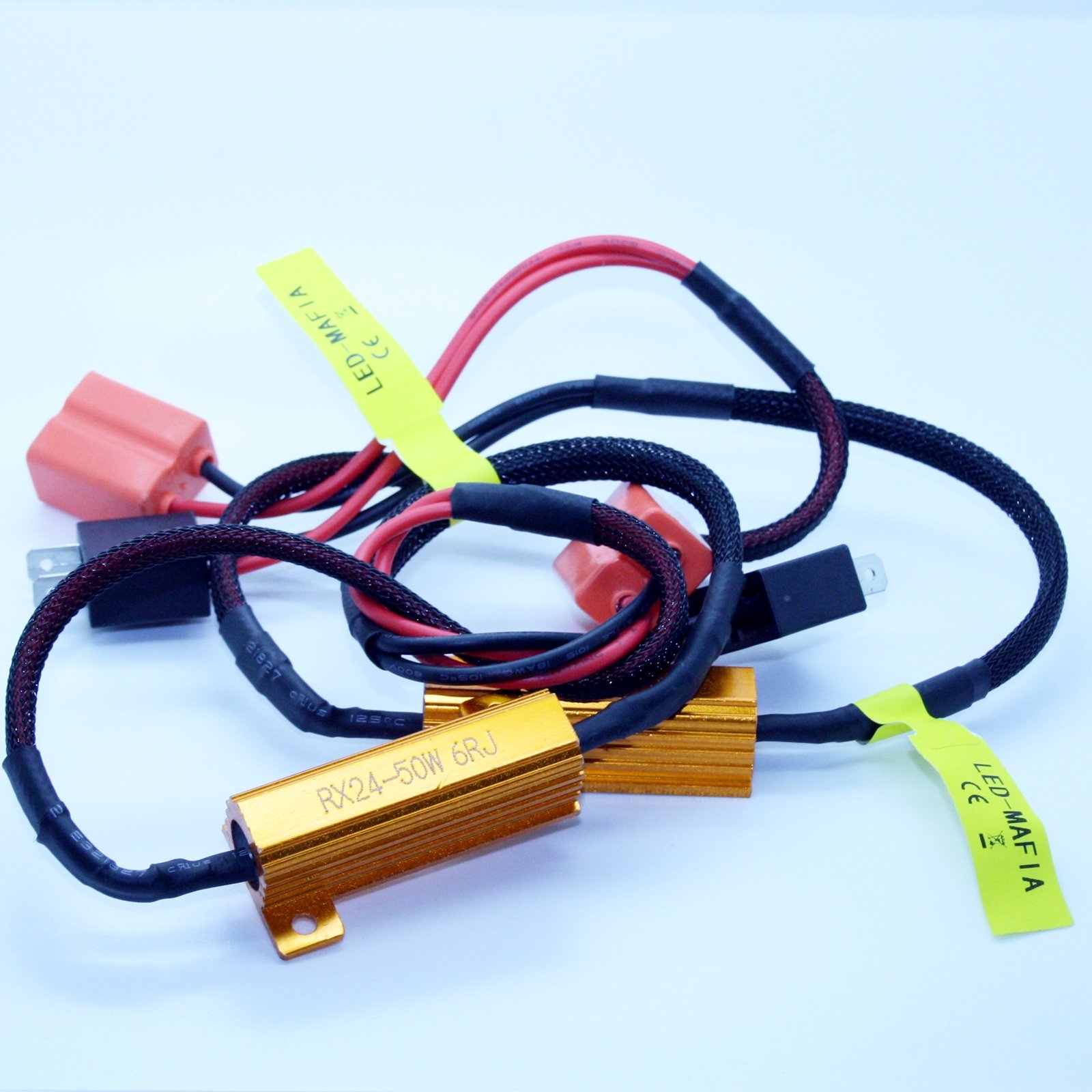 2x H7 Lastwiderstände - LED Widerstand Widerstände keine Fehlermeldung 2x H7 Lastwiderstände - LED Widerstand Widerstände keine Fehlermeldung von LED-Mafia