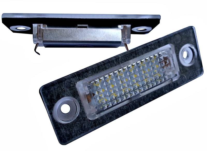 2x LED SMD Kennzeichenbeleuchtung Kennzeichen Module - E-Prüfzeichen - Plug & Play - 6500K von LED-Mafia