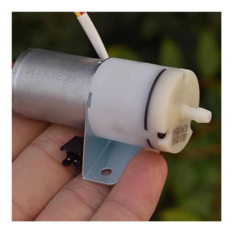 Electronic starter DC 24V Large Flow 370 electronic starter Air Pump Vacuum Diaphragm Pump Negative Pressure Suction with Bracket von LEDVXFSVY