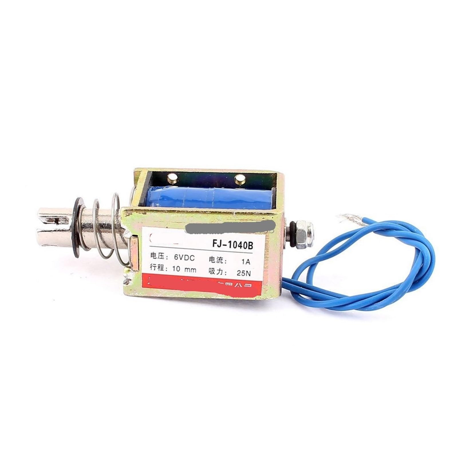 Electronic starter FJ-1040B Push Pull Type DC DIY Electromagnet Magnets Solenoid 10mm 25N DC 6V 1A Electronic starter FJ-1040B Push Pull Type DC DIY Electromagnet Magnets Solenoid 10mm 25N DC 6V 1A von LEDVXFSVY