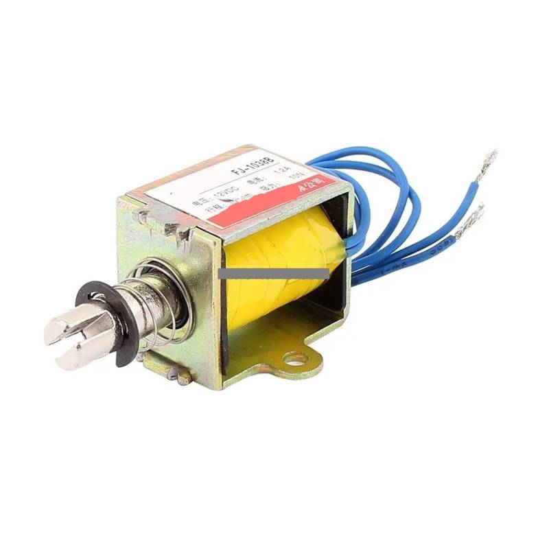 Electronic starter Fj-1038 Types of Electromagnetic DC Pull Push, 10N DC 12V 1.2A Solenoid 10mm Magnet von LEDVXFSVY