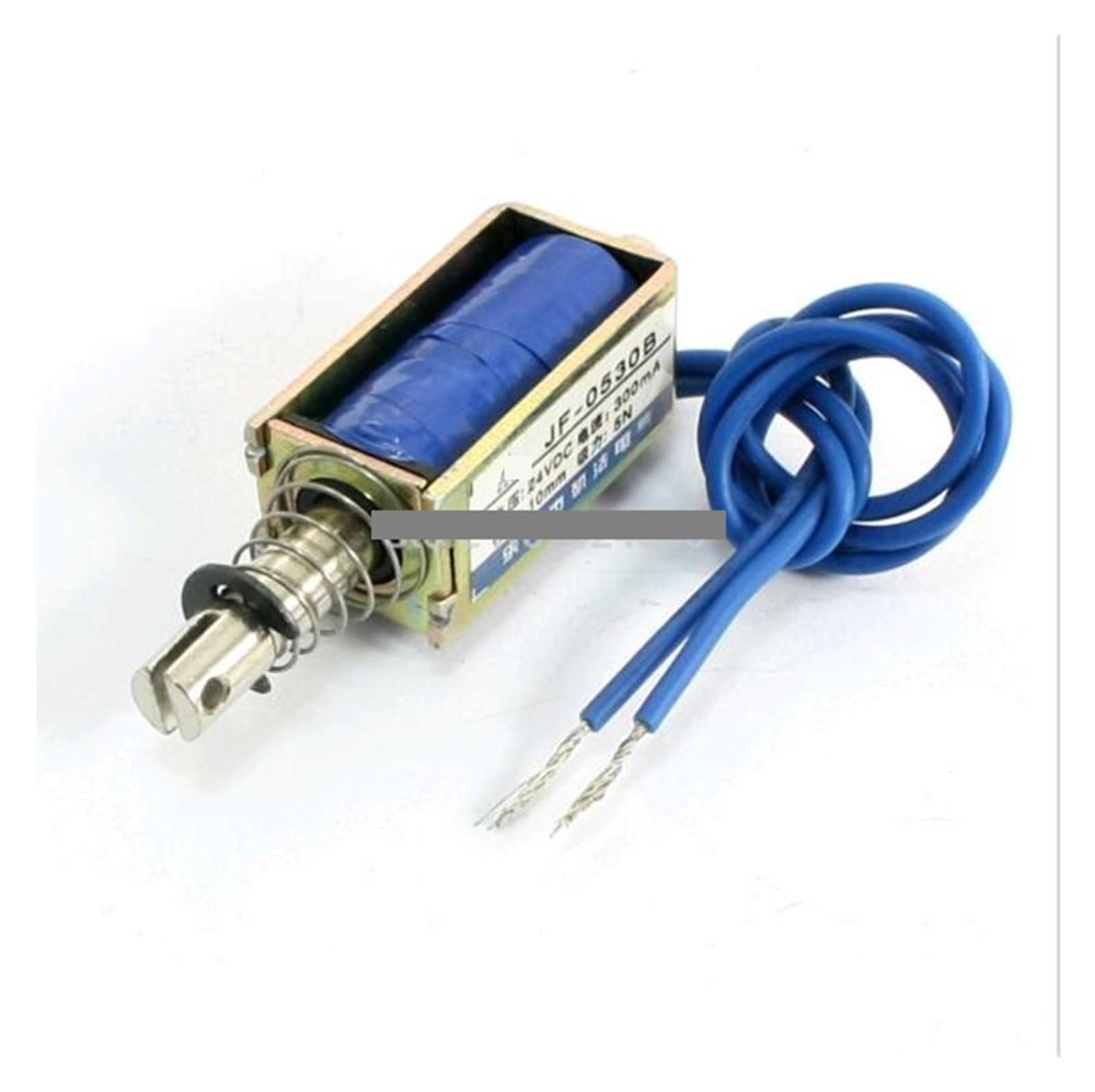 Electronic starter JF-0530B Push Pull Type Solenoid Electromagnet 24V DC 300mA 10mm Stroke 5N 0.5Kg 1.1LB Holding Force Open Frame Electronic starter JF-0530B Push Pull Type Solenoid Electromagnet 24V DC 300mA 10mm Stroke 5N 0.5Kg 1.1LB Holding Force Open Frame von LEDVXFSVY