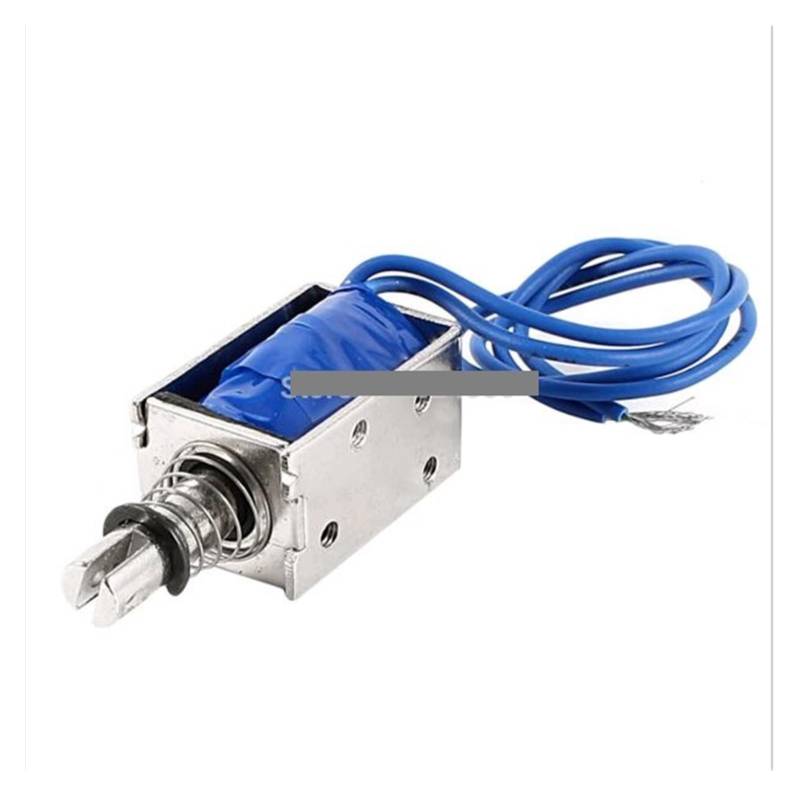 Electronic starter JF-0630B DC 12V 600g 6N Lift 10mm Stroke Open Frame Push Pull Type Electromagnet Electromagnetic Solenoid 12V DC 300mA von LEDVXFSVY