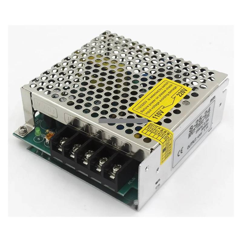 S-25-24 25W 24VDC 1.1A single group switching power supply AC 110V / 220V to DC 24V von LEDVXFSVY
