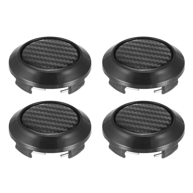 4 Stück Radnabenkappen Nabendeckel für Jeep Renegade Compass Cherokee Grand Cherokee Wrangler, Radkappen-Set, Radnaben-Mittelabdeckungen Radmutterkappen Dekoration Zubehör,Style B-60MM von LEFEDA