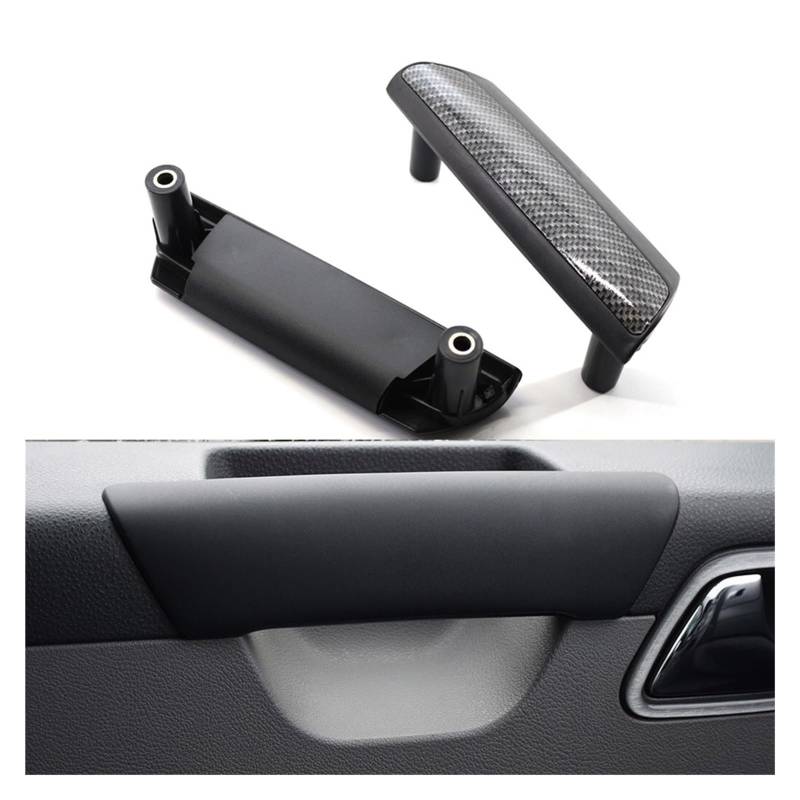 Türgriff Für VW Für Transporter T5 Für Multivan 2010 2011 2012 2013 2014 2015 1 Paar Auto Innen Tür Griff Links Vorne Türgriff Innen (Farbe : Schwarz) von LEFEDA