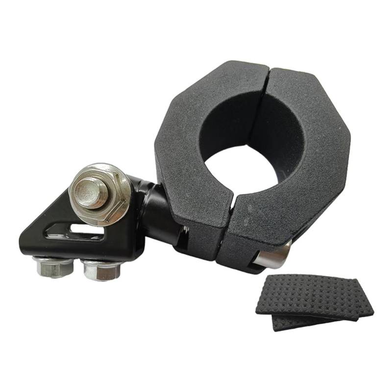 LEIDJGUN Aluminium Scheinwerferklemmhalter Motorradscheinwerfer Spotlight Rampenmontagehalterungshalterungshalterung Accessoire von LEIDJGUN