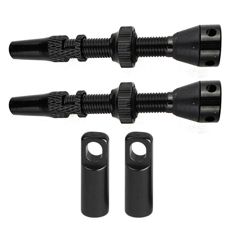 Tubeless Bikes Ventile Stammkits Mit Integriertem Wert Kernen Entfernerwerkzeug Und Ventile Stammkappen 60 Mm Tubeless Wertstamm von LEIDJGUN