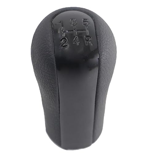 Auto Schaltknauf 5/6 Geschwindigkeit Für Toyota Für Yaris Für VITZ 1999-2005 Manuelle Schalthebel Griff Schaltknauf Hebel Schalter Schaltknauf Schaltmanschette Knauf (Farbe : 5 Speed Black) von LEIFEIS