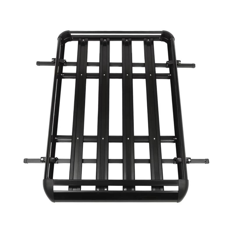 Dachträger 140 * 100 cm Autodachträger Aliuminum Gepäckträger für SUV-Modelle mit eingebauten Gepäckträgern Relingträger von LEIFEIS