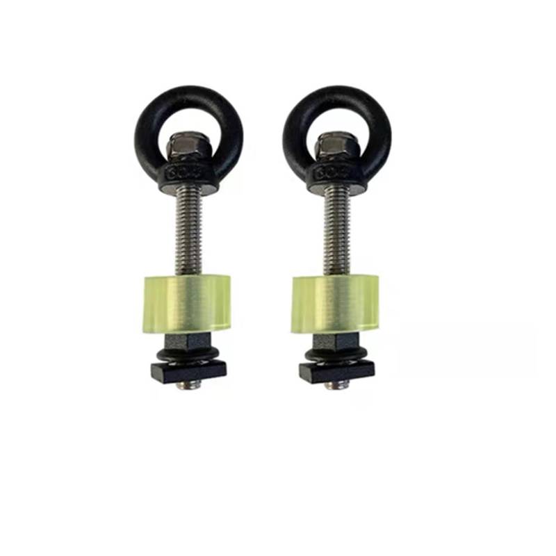 Dachträger Autodachträger Recovery Traction Board Mount Feste Bolzen Relingträger(Black - Short) von LEIFEIS