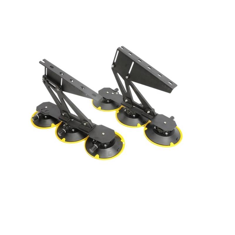 Dachträger Für A1 A2 A3 A5 A6 A7 A8 TT Saugnapf-Dachträgerhalterung Schrägheck Auto Heckscheibenglas Saugnapf-Montagehalterung Relingträger(Last six Brackets) von LEIFEIS