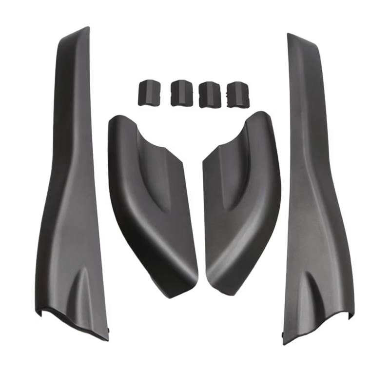 Dachträger Für Hyundai Für Tucson 2004-2008 Für Vorne/Hinten/Links/Rechts/Dach Auto Schwarz Dach Rack Schiene Ende Schutz Abdeckungen Shell Relingträger von LEIFEIS